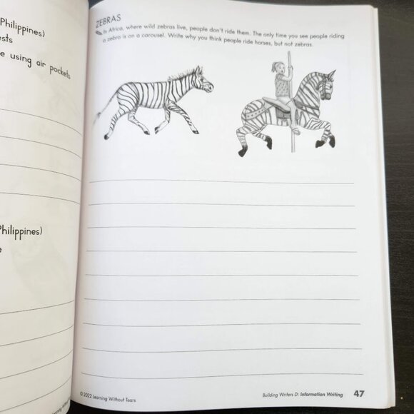 NEW Handwriting Without Tears Building Writers D 3rd Grade ISBN 9781952970924 - Picture 5 of 9